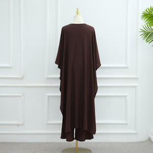 Pantaloni da <span class=keywords><strong>donna</strong></span> modesti Abaya completi unici pantaloni da <span class=keywords><strong>donna</strong></span> mussulmani antirughe a bolle - Product Image 3