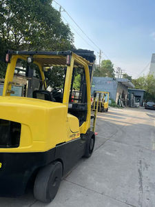 HYSTER Carretilla Elevadora Diesel 7 Ton 3m 2 Etapas Estado de Trabajo Perfecto EE. UU. Carretilla Elevadora Original Usada EE. UU. Carretilla Elevadora Hyster - Product Image 2