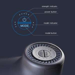 カスタマイズされた筋肉療法のための複数のアタッチメントを備えたDARIUSプロフェッショナルマッサージガン - Product Image 5