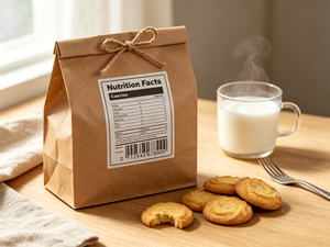 Étiquette autocollante personnalisée imperméable pour les informations nutritionnelles et les ingrédients alimentaires, adhésive pour l'emballage des compléments alimentaires en bouteille ou en pot - Product Image 5