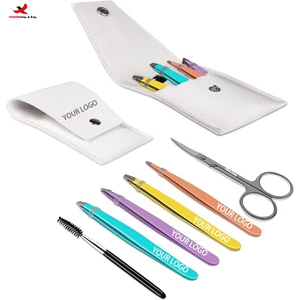 Juego de Pinzas para Cejas y Pestañas Postizas, 3 Días, Venta al Por Mayor, Fabricante, GZ RTS, Pedido Mixto a Granel - Product Image 1