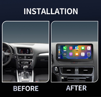 Fournisseur chinois d'autoradios Android sans fil avec écran tactile HD, GPS, Wifi, Carplay pour Audi Q5 2009-2016