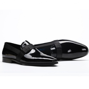 Men's Luxurious Loafers Slip-On High-quality Casual <b>Shoes</b> Elegant Gentleman's Custom-made Formal <b>Shoes</b> <b>Height</b> <b>Increasing</b> Autumn - Product Image 1