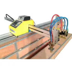 Cortador de Plasma Cnc portátil de acero al carbono 1530 Máquina de corte por Plasma Mini cortador de llama