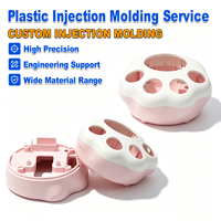 Bol pour animaux de compagnie personnalisé OEM, base antidérapante, moulage par injection PP ABS Silicone, fournisseur d'usine de pièces et accessoires pour animaux de compagnie