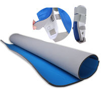 Tissu d'interlining en polyuréthane laminé 3 couches, respirant, imperméable et amortissant, en mousse éponge médicale pour