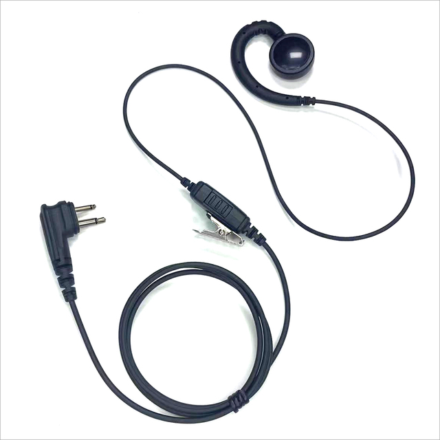 HKLN4604 Radio Earpiece with Mic For\Radios CP185 CP200D CLS1110 CLS1410 DTR700 DTR620 RDM2020