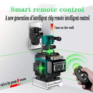 Factory <strong>Spectra</strong> <strong>Precision</strong> 16 Line 4d Green Digital Magnetic Support Laser Level Complete Set with Tripod Long Range - Product Image 6
