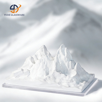 Diffuseur de parfum pour la maison avec base en bois, design Montagne Paysage Mondial, décoration