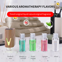 Diffuseur Intelligent d'Huiles Essentielles Sans Eau à Brume Froide, Mini Portable, Parfum, Désodorisant, Diffuseur d'Arôme de Voiture Avec Coffret d'Huiles
