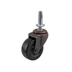 Roue pivotante à double roulement à billes 2 pouces avec tige filetée |   Pour chariots mobiles et équipements |   <span class=keywords><strong>Chariot</strong></span> et équipement |   Vente en gros - Product Image 1