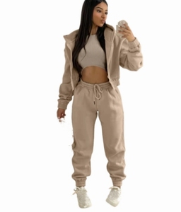 <strong>2026</strong> New Spring Summer Autumn Winter Two-piece Set Women's Sports Jacket Sports Suit Customized Women's Casual <strong>Wear</strong> - Product Image 6