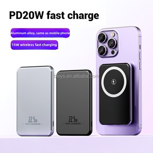 Power Bank Magnetico Wireless 5000mAh con Ricarica Rapida 22.5W, Ultra Sottile, Personalizzabile con Logo - Product Image 5