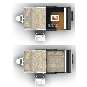 Remolques de Viaje Todoterreno Nuevos, Remolque de Viaje 4x4, Caravana, Remolque <span class=keywords><strong>Camper</strong></span> con Soporte para Bote de Pesca - Product Image 5