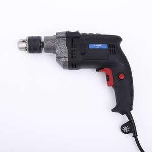 Taladro percutor eléctrico de 0-1400 RPM, 10 mm para acero, 25 mm para madera, taladro perforador para hormigón y paredes - Product Image 1