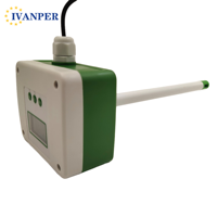 Compteur de vitesse d'air Débitmètre vortex Gaz LCD Anémomètre intelligent de poche Anémomètre numérique de haute qualité IVANPER