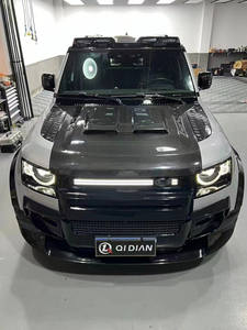 Capó de Fibra de Carbono Real de Alta Calidad, Estilo KN, para <span class=keywords><strong>Land</strong></span> <span class=keywords><strong>Rover</strong></span> <span class=keywords><strong>Defender</strong></span> 90 110, Kit de Carrocería, Accesorios para el Capó del Motor - Product Image 2