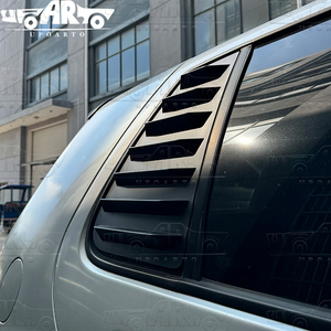 Phụ kiện của xe ABS nhựa sợi carbon phía sau cửa sổ louvers màn trập Bìa TRIM cho VW Volkswagen GOLF 4 MK4 1997-2003 - Product Image 5