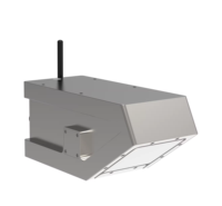 Capteur radar de vitesse de débit et de niveau de liquide pour surveillance de canaux ouverts et rivières, avec RS485 Modbus, pour avertissement d'inondation