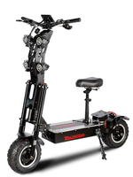 Skuter Listrik X14PRO 72V Bertenaga 10000 Motor Ganda Ban Jalan 13 Inci 90-120Km 60Mile Skuter Listrik Dewasa