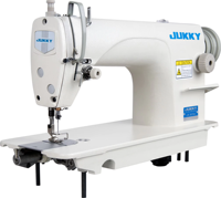 Machine à coudre industrielle JUKKY 8700 à grande vitesse, alimentation manuelle, point simple automatique, pour cuir et équipements en fer