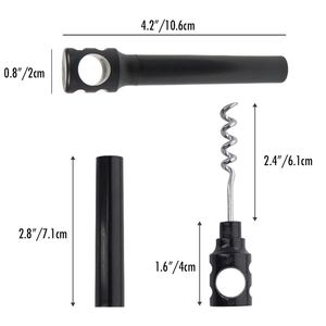 Custom Logo Compact Portable <b>Plastic</b> <b>Pocket</b> Corkscrew Manual Wine Opener for Tradeshow Giveaways - Product Image 6