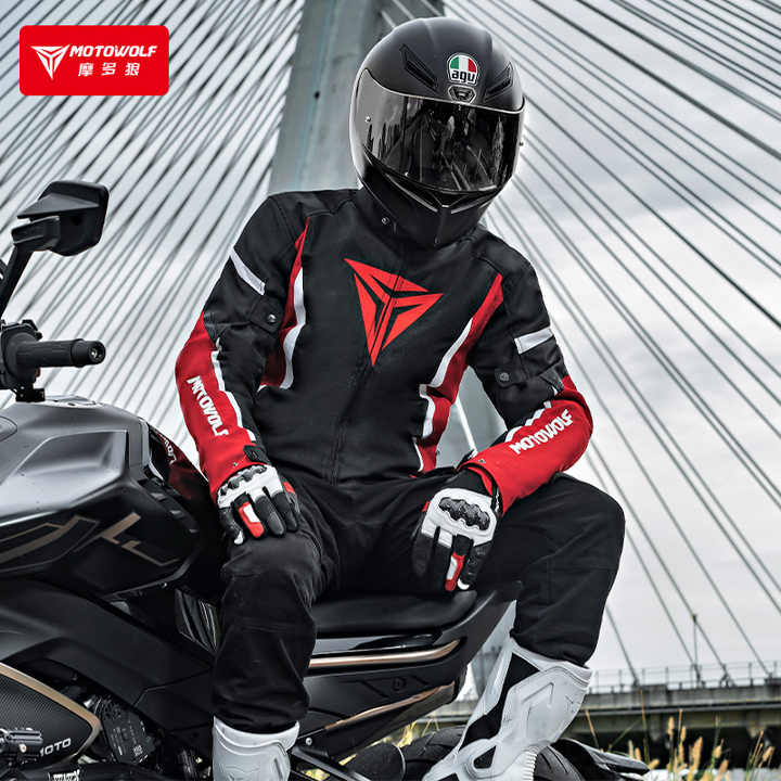 Motowolf JM8 Casual Windbreaker Riding Jacket with CE Protective