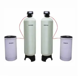 Softner de agua con tanque FRP, resina y tubo para sistema de tratamiento del agua