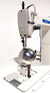 Máquina de coser pelucas de aguja única QS-810-JF con gancho grande y puntada de pespunte para la fabricación de pelucas - Product Image 2