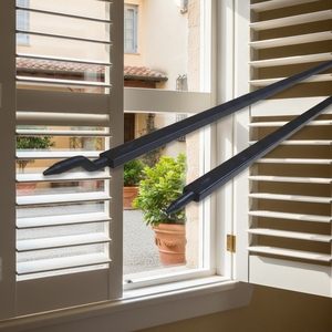 Mottura LAF1201470 #   Serie di Persiane Esterne con Motivo Orizzontale, Prodotte in Italia, in Legno di Tiglio, Lega di Alluminio e Plastica - Product Image 3
