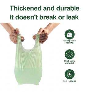 Bolsas Compostables Ecológicas para Excremento de Perro, Forma de Camiseta, Portátiles, Fáciles de Transportar, 4 Rollos, Precio de Fábrica al por Mayor OEM - Product Image 2