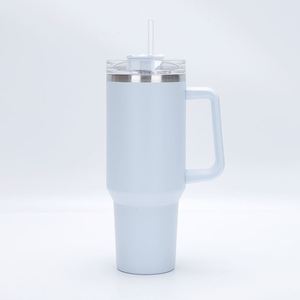 Gobelet de voyage isotherme sous vide 40oz H1.0 avec poignée, couvercle et paille, antidérapant, couleur personnalisée ODM - Product Image 1