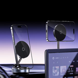 Ultra stabile magnetico del cruscotto dell'automobile porta telefono vuoto impermeabile di aspirazione senza fili caricatore <span class=keywords><strong>Mobile</strong></span> per iPhone letto scrivania <span class=keywords><strong>Box</strong></span> - Product Image 2