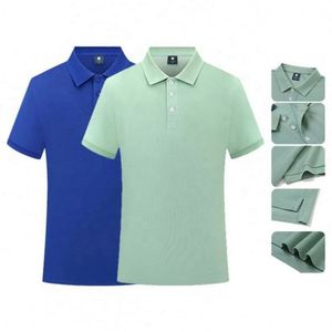 Super Quality Cotton Heavy Gsm Men's Polo Shirts Short <b>Sleeve</b> Unisex Polo T Shirts for Uniform - Product Image 1
