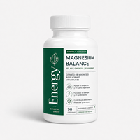 Capsules de glycinate de magnésium OEM, composants minéraux naturels, améliore la vitalité, compléments nutritionnels, fabricant de marques privées