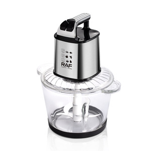 2L 800w Slicer Transparent <b>Mini</b> Fufu Yam Pounding Machine with Handle Mixer Vegetable Chopper Electric Meat <b>Grinder</b> - Product Image 2