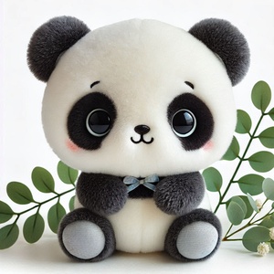 ตุ๊กตายัดนุ่นสำหรับเด็กหมีแพนด้าตัวใหญ่ของเล่นนุ่มสำหรับเด็กตุ๊กตาน่ารักหมีเท็ดดี้ - Product Image 2