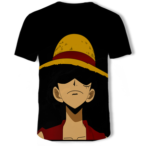 Nuova Collezione: T-shirt da Uomo Oversize con Stampa Digitale 3D, Tessuto in Poliestere Pesante 180 Grammi, Manica Corta, Stile <span class=keywords><strong>Anime</strong></span> - Product Image 2