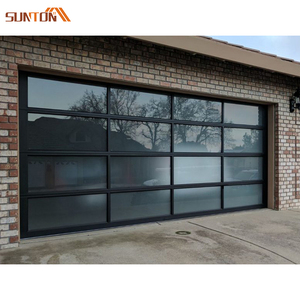 Panneau <span class=keywords><strong>de</strong></span> verre trempé givré, en <span class=keywords><strong>aluminium</strong></span> anodisé, moderne, pour <span class=keywords><strong>garage</strong></span>, 3 pièces, <span class=keywords><strong>prix</strong></span> d'usine - Product Image 2