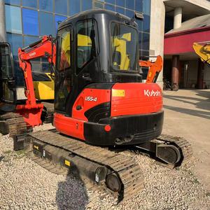 รถขุดมือสอง Kubota U55-4 ควบคุมได้อย่างราบรื่นและแม่นยำ เหมาะสำหรับงานจัดสวนและโครงการสาธารณูปโภค ผ่านการทดสอบภาคสนามแล้ว - Product Image 5