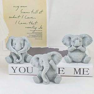 Molde de Silicona con Forma de Elefante para Velas Aromáticas DIY, Molde Creativo para Hacer Velas con Forma de Animal, Regalo - Product Image 2
