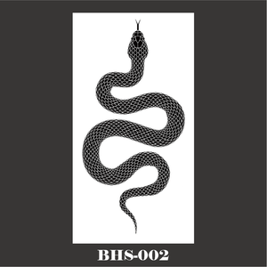Tatuaggio temporaneo serpente per uomo e donna, impermeabile e di lunga durata 5-7 giorni - Product Image 2