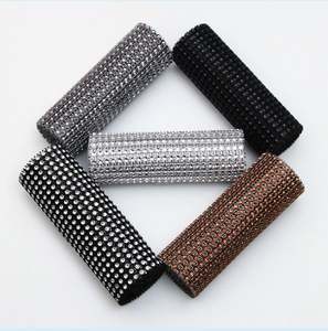 Strass di diamanti maglia di cristallo nastro di qualità scintillante Bling Wrap nastro sfuso rotolo fai da te artigianato decorazioni per feste 24 righe - Product Image 4