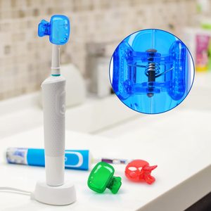 Toothbrush Head Cover Toothbrush Protector Brush Pod Case Protective Plastic Clip Bathroom Cool Stuff for Household Travel - Product Image 5