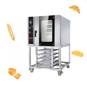 Sistem perlindungan terlalu panas oven konveksi pengaturan waktu gas pizza oven