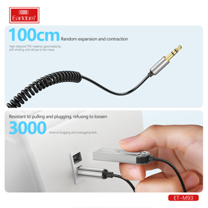 Earldom <span class=keywords><strong>USB</strong></span> bt5.0 thu phát 3.5mm AUX xe âm thanh Stereo âm thanh <span class=keywords><strong>FM</strong></span> <span class=keywords><strong>Transmitter</strong></span> TV màu xanh-răng <span class=keywords><strong>Transmitter</strong></span> Receiver - Product Image 5