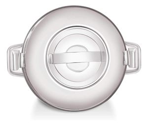 หม้อปรุงอาหารสแตนเลสมีฝาปิดสองชั้นมีผนังและฉนวนหม้อร้อนสำหรับโรตีจากผู้จำหน่ายอินเดีย - Product Image 5