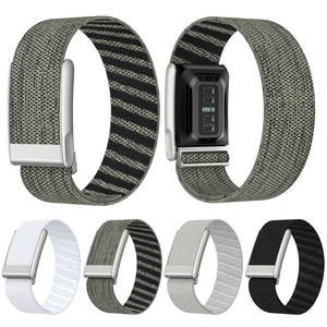 สายรัดข้อมือ Upro สำหรับ WHOOP 5.0 4.0 รุ่น SuperKnit สีดำ แบบ Hook ECG MG ป้องกันเหงื่อ ยืดหยุ่นได้ พร้อมกรอบสีดำสำหรับ WHOOP 5.0 - Product Image 1