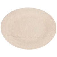 Petite assiette ronde en bambou