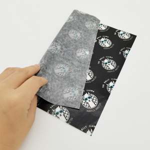 Biodegradable French Fries Print Logo <b>Paper</b> Tray Liner Food Grade <b>Wax</b> <b>Paper</b> Sheets - Product Image 2